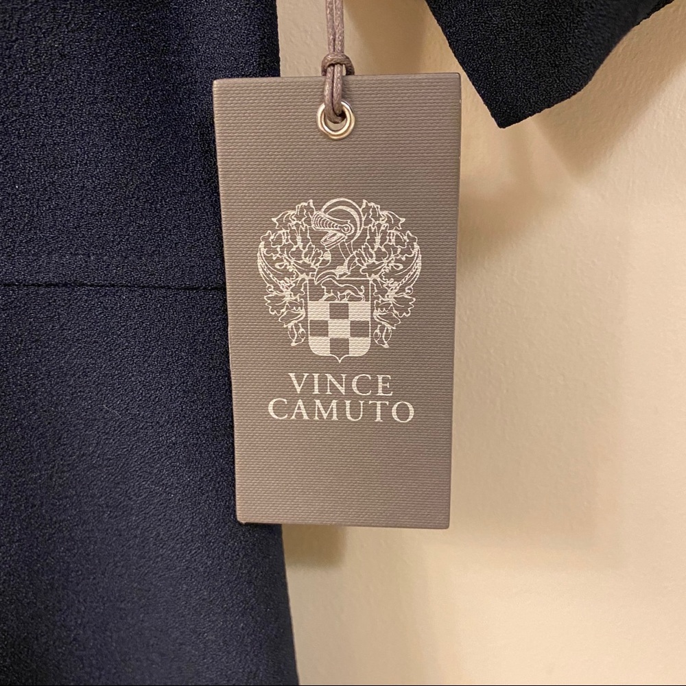 Vince Camuto | Colorblock Fit & Flare Dress - Picture 7 of 7